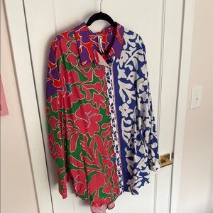 Anthropologie Cotton Top and Shorts Set